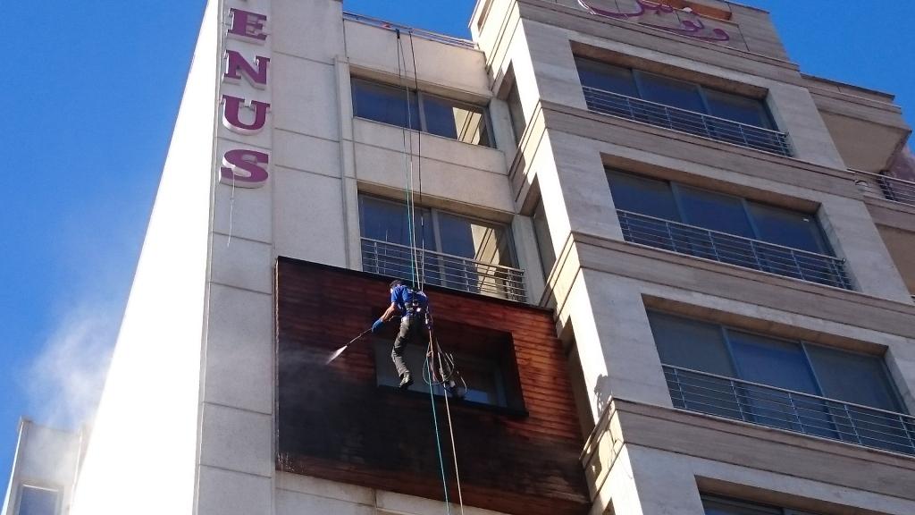 رزین کاری بعد از نصب